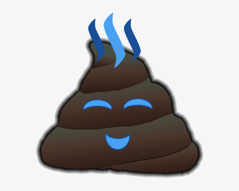 Steem Poo Emoji - Cartoon, transparent png #8228577