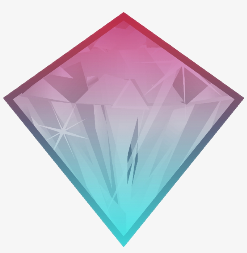 Diamond Aesthetic Aestheticvaporwave Vaporwave Vapor - Triangle, transparent png #8229244