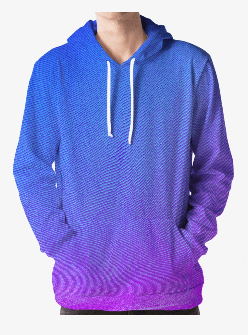 Purple Vaporwave Hoodie - Desolate Vapor95, transparent png #8229325