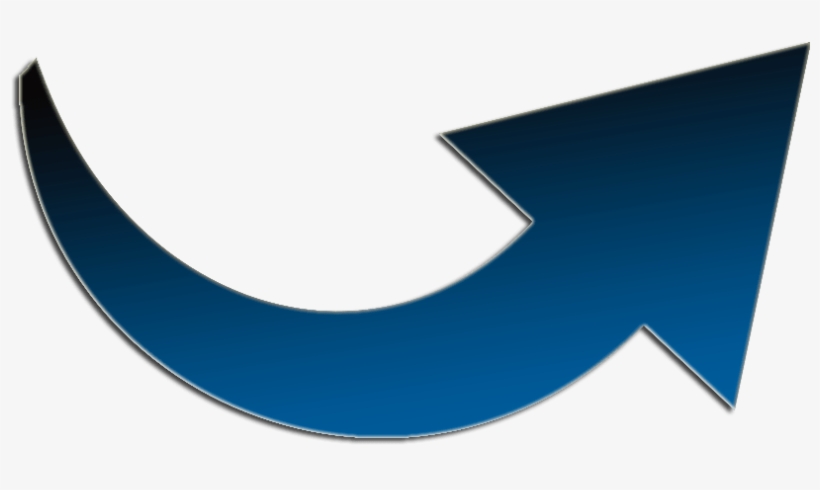 Curved Arrow Pointing Right, transparent png #8229725