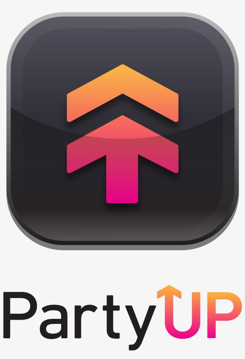 Sandcastle's Mobile App Portfolio - Party Up Logo, transparent png #8229929