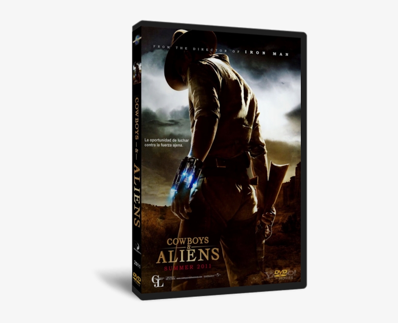 Burner Dvd Cowboys & Aliens - Cowboys And Aliens Movie Poster, transparent png #8230904
