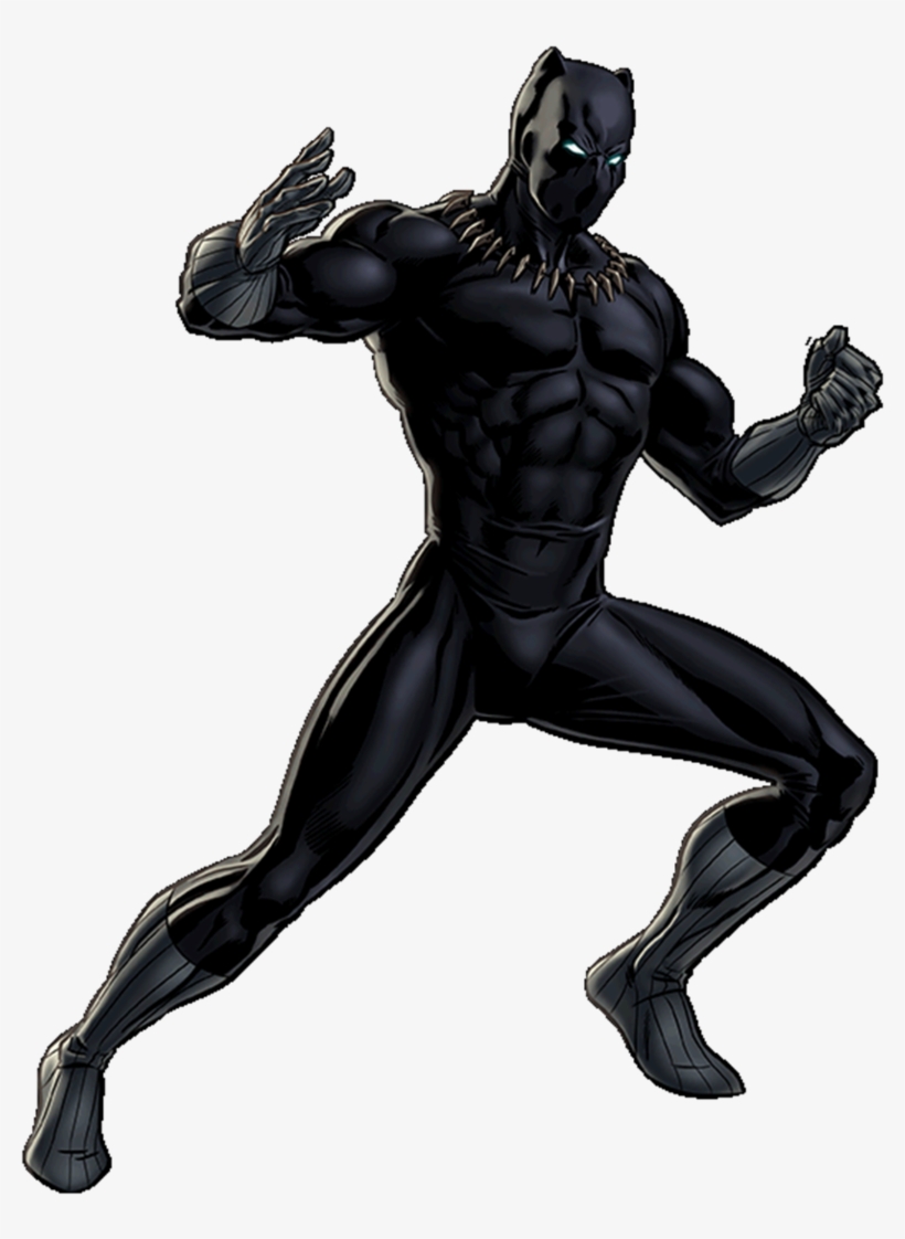 Black Panther Free Download Png - Marvel Black Panther Clipart, transparent png #8231292