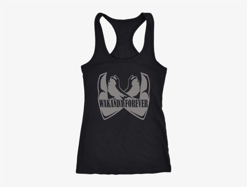 Wakanda Forever Arms Tank - March Girl, transparent png #8231536