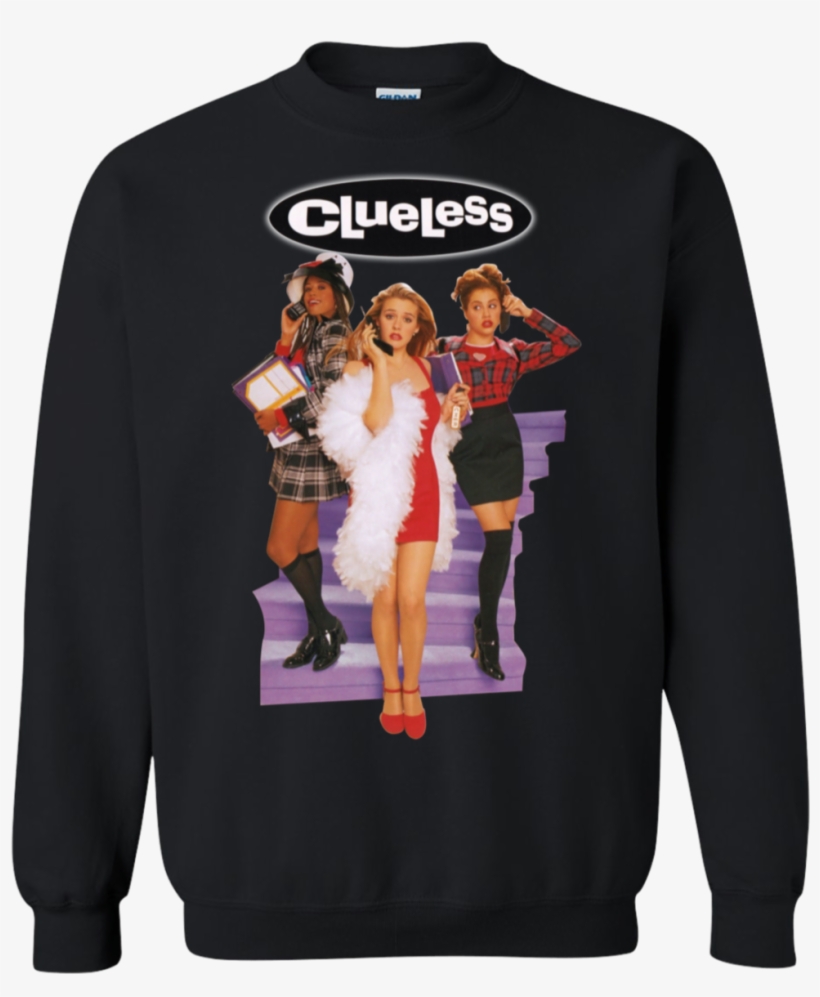 Clueless Cher Dionne & Tai Movie Poster Sweatshirt - Brittany Murphy Clueless, transparent png #8232711