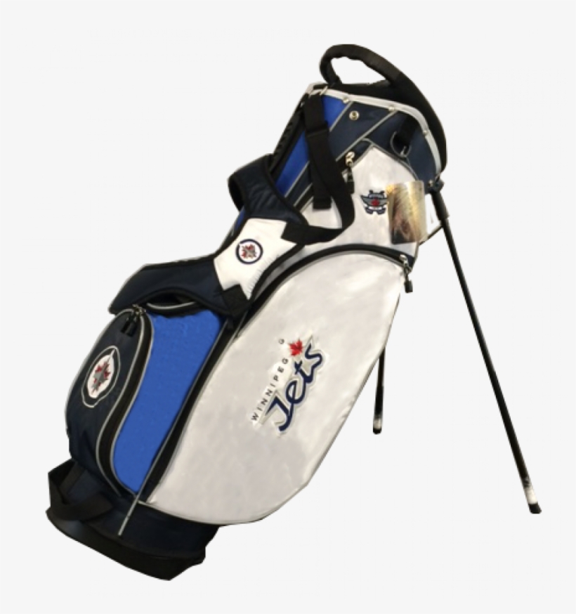 Winnipeg Jets Stand Golf Bag - Winnipeg Jets New Logo 2011, transparent png #8233531