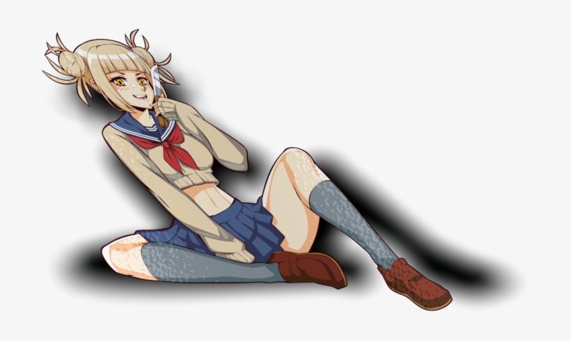 Toga Crop Top Waifu Sticker - Monoplane, transparent png #8233849