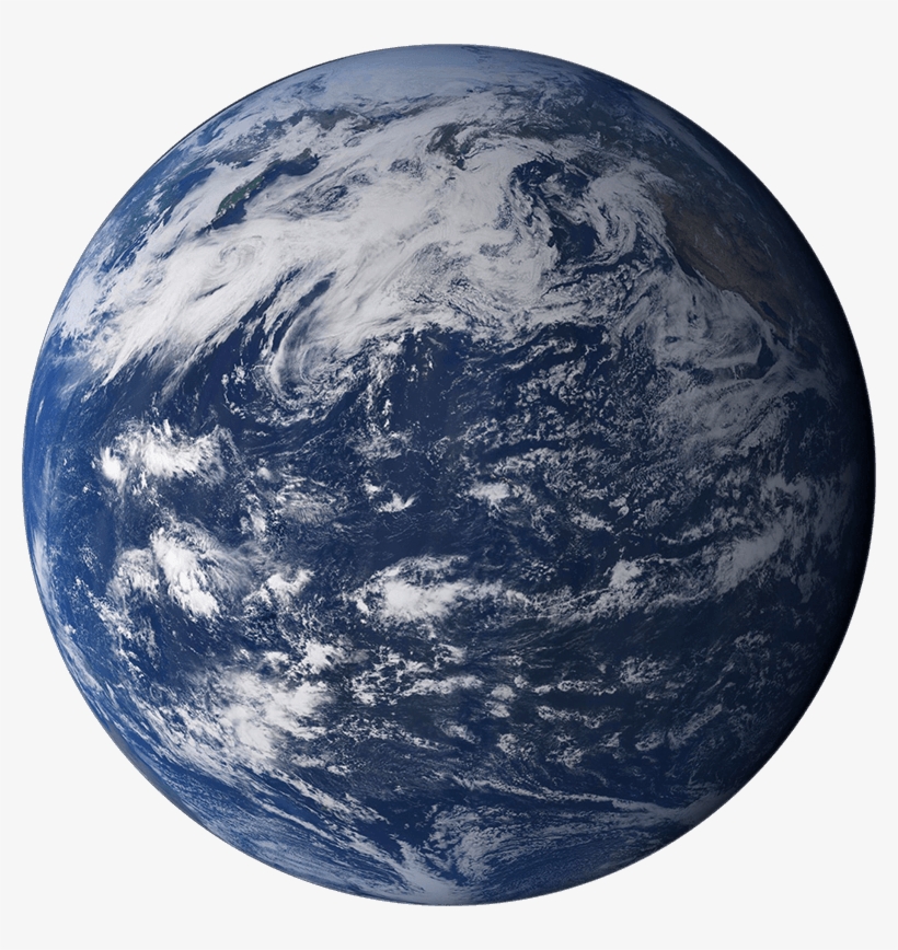 Ocean World From Space, transparent png #8233882