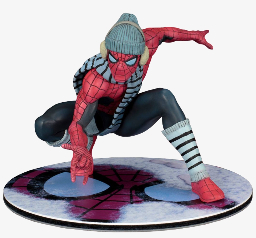 Marvel - Winter Spider Man, transparent png #8233958