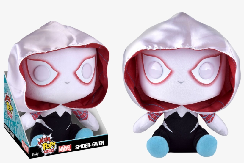 Spider Gwen Jumbo Pop Plush - Spider Gwen Pop Plush, transparent png #8234037