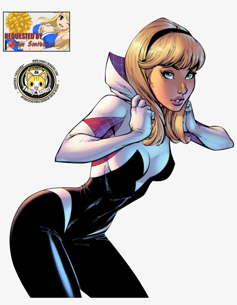 Spider Gwen, transparent png #8234071