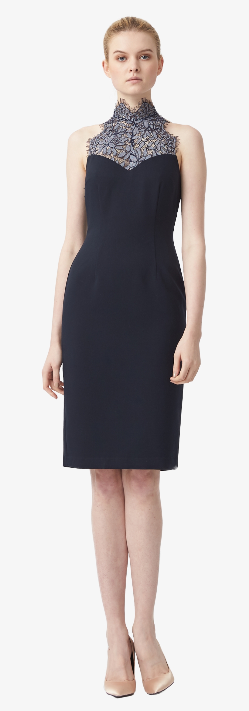 Product Product - Halter Pleated Mini Dress, transparent png #8234112