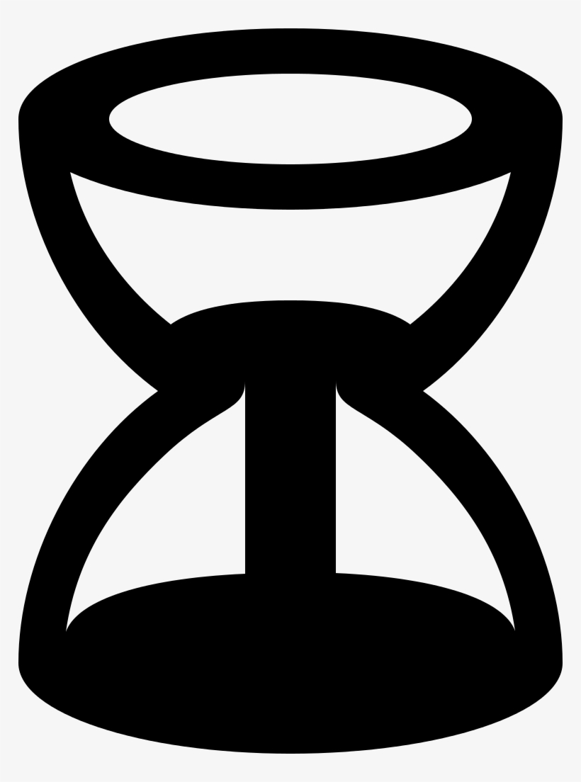 File - Octicons-hourglass - Svg - Wikimedia Commons, transparent png #8234533