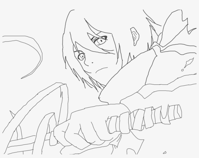 Yato - Line Art, transparent png #8234805