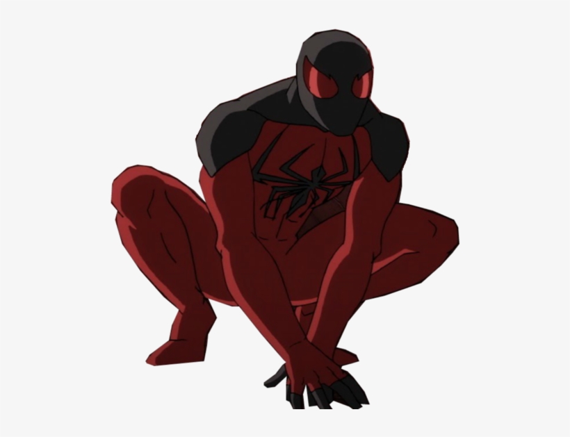 Created From Peter Parker's Dna A Spider Man's Clone - Ultimate Spider Man Web Warriors Drawing, transparent png #8234864