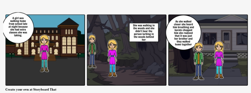 Walking Home From School - Cartoon, transparent png #8234908