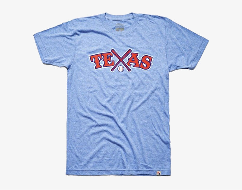 Local Revere Texas Rangers Texas Baseball Never Ever - Active Shirt, transparent png #8235189