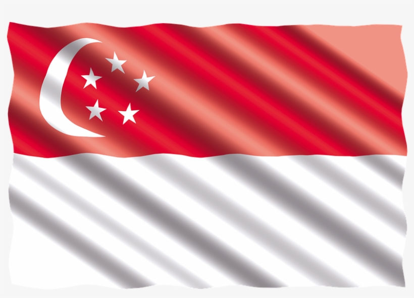 International, Flag, Singapore - Flag, transparent png #8235467
