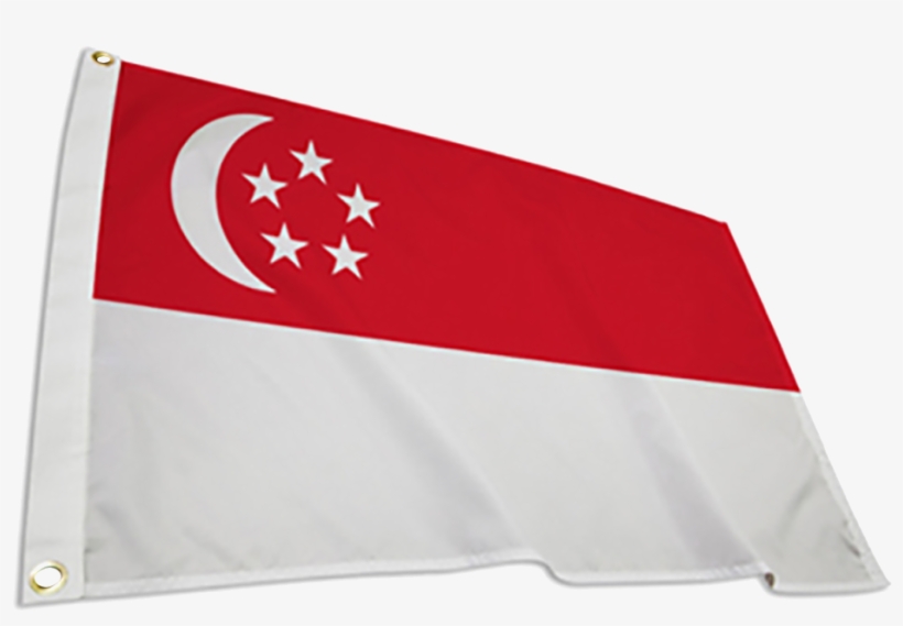 Singapore International Flag - Flag, transparent png #8235550