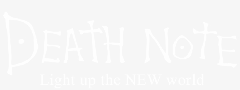 Light Up The New World - Death Note, transparent png #8236059