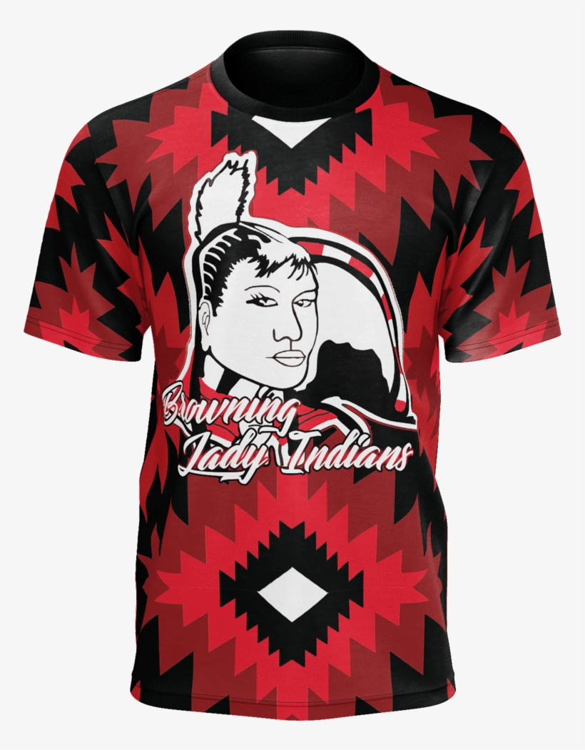 Browning Lady Indians Short Sleeve 2 - Active Shirt, transparent png #8236162