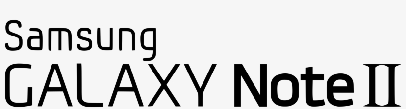 Galaxy Note 2 Logo - Samsung Galaxy, transparent png #8236293