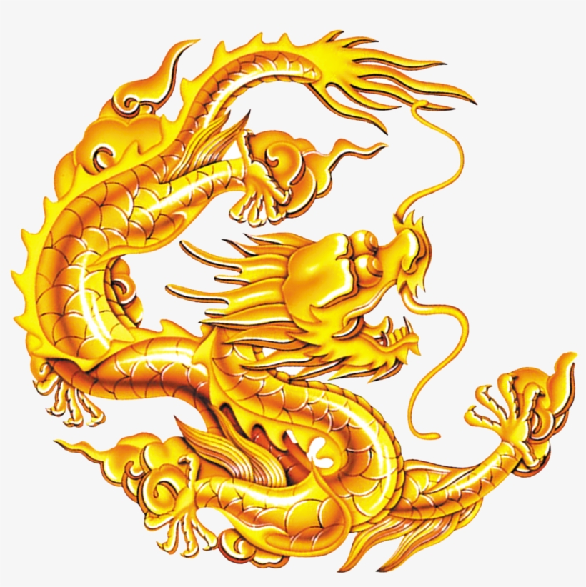 Dragon,golden Diri Chinese Dragon Download Hq Png Clipart - Chinese Dragon Png Transparent, transparent png #8236950