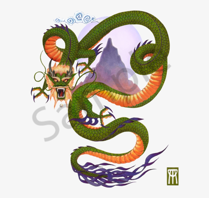 Chinese Red Dragon, transparent png #8237043
