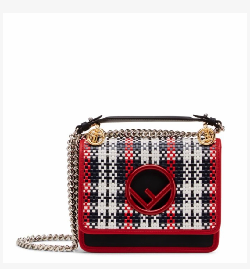 Fendi Kan I Small Woven Bag - Fendi, transparent png #8237153