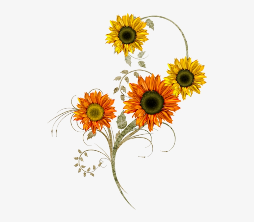 You Might Also Like - Sunflower Thanksgiving Clipart, transparent png #8237910