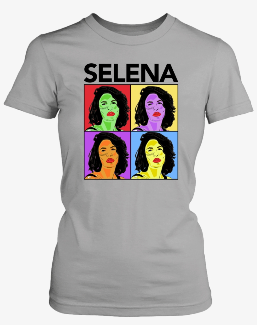 Selena Quintanilla Pop Art Shirt - Shirt, transparent png #8238234