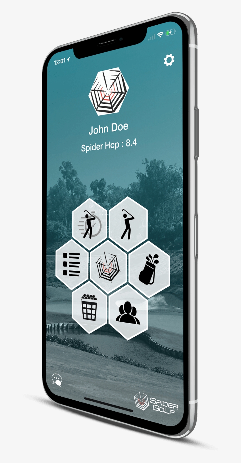 Download Spider Golfdiscover Spider Putt - Smartphone, transparent png #8238607