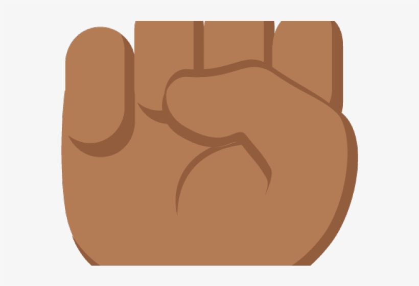 Hand Emoji Clipart Fist, transparent png #8238700