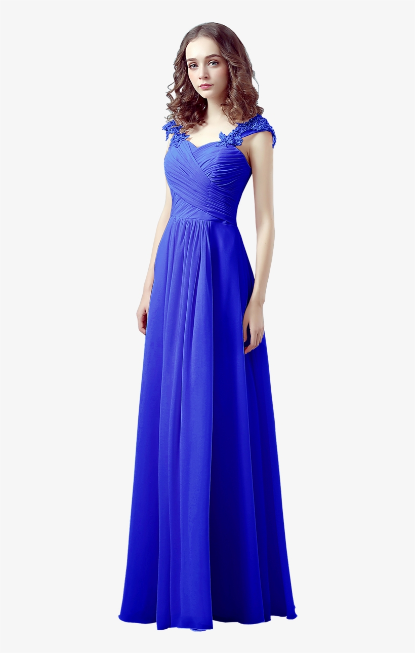 Cadbury Purple Light Blue Royal Blue - Gown, transparent png #8238714