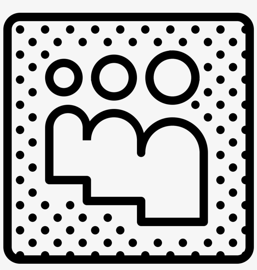 Its The Logo Of Myspace Consisting Of 3 Bodies With - Icon, transparent png #8239195