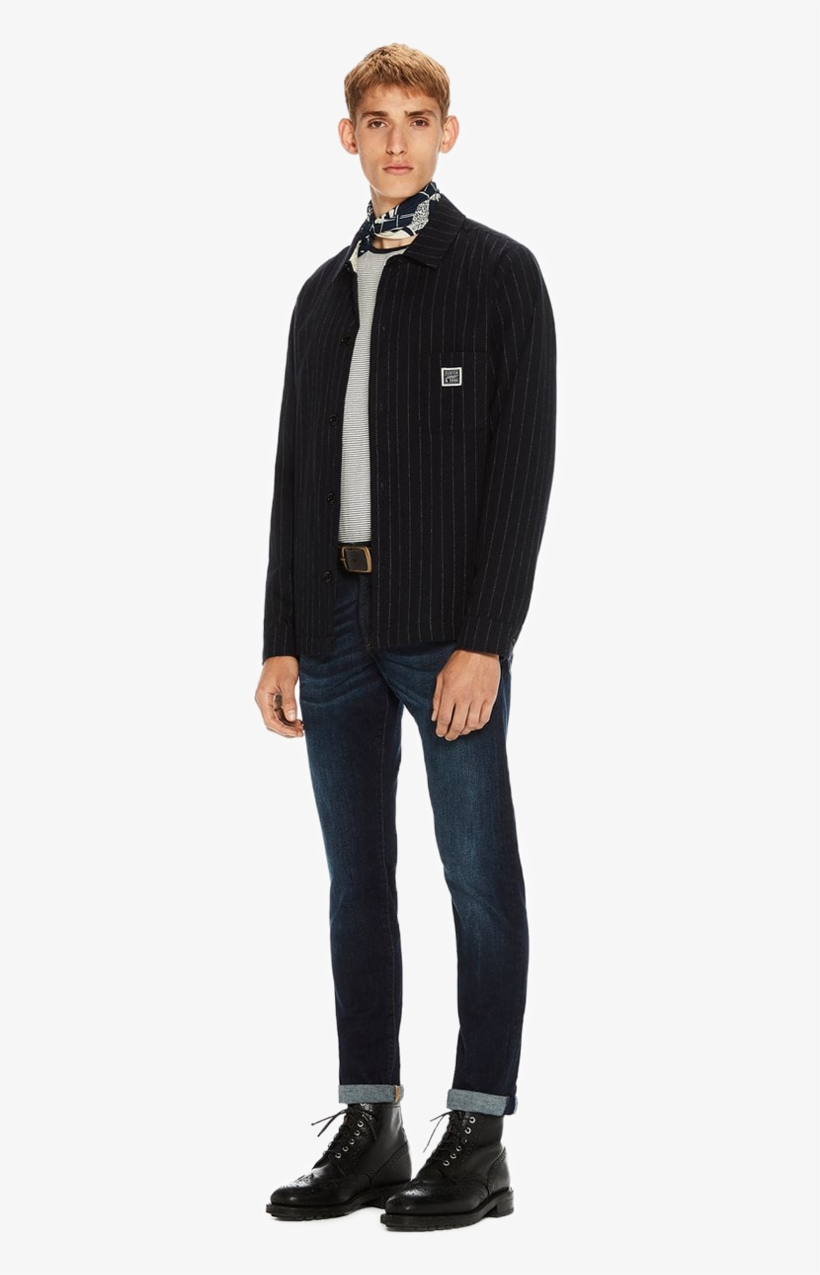 Scotch & Soda 144839 Nos Ralston-beaten Back Col - Mad Men Suits, transparent png #8239196