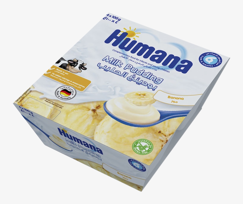 Humana Milk Pudding-banana - Humana Milk Pudding Peach, transparent png #8239557