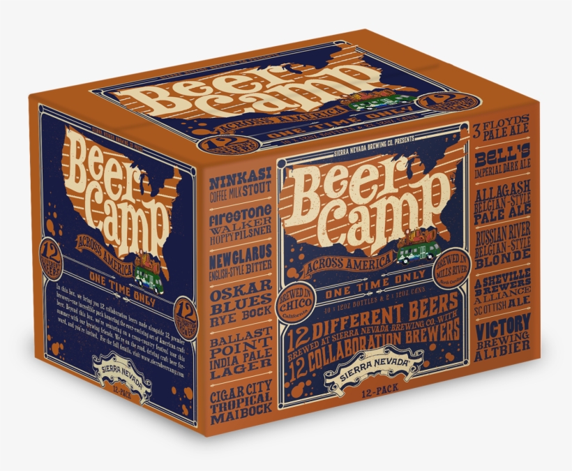 The Coachella Of 12-packson Tap - Sierra Nevada Beer Camp 12 Pack, transparent png #8239587