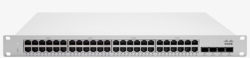 Meraki Ms250 Series Switches - Cisco Meraki Ms250 48lp, transparent png #8239644