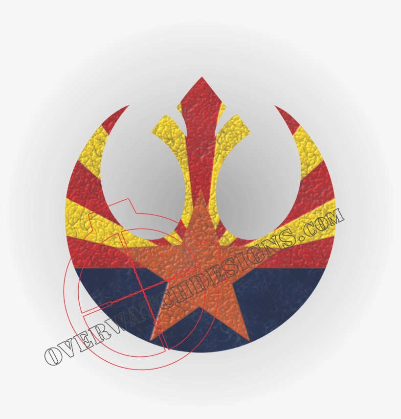 Rebel Arizona Decal - Emblem, transparent png #8239799