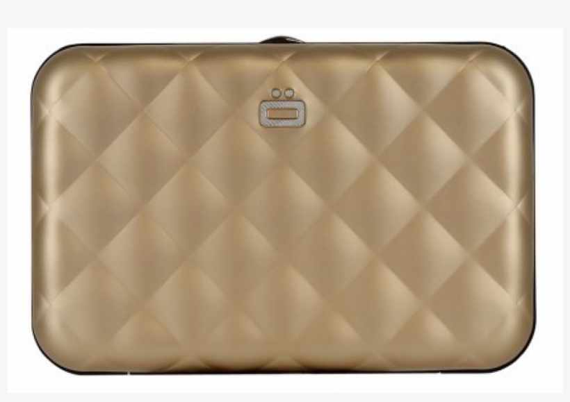 Ogon Quilted Button Goud - Handbag, transparent png #8240375
