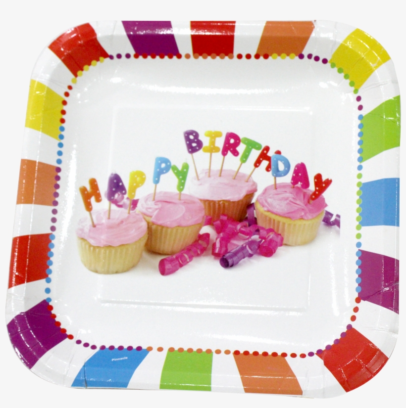 Paper Plate Item Code - Birthday, transparent png #8240552