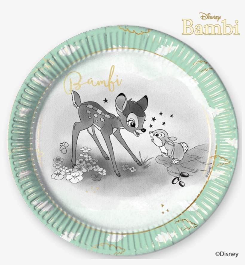 Piatti Bamby Compleanno, transparent png #8240627