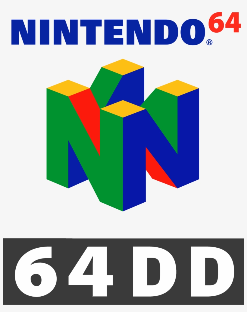 Nintendo 64 Dd Logo, transparent png #8241044