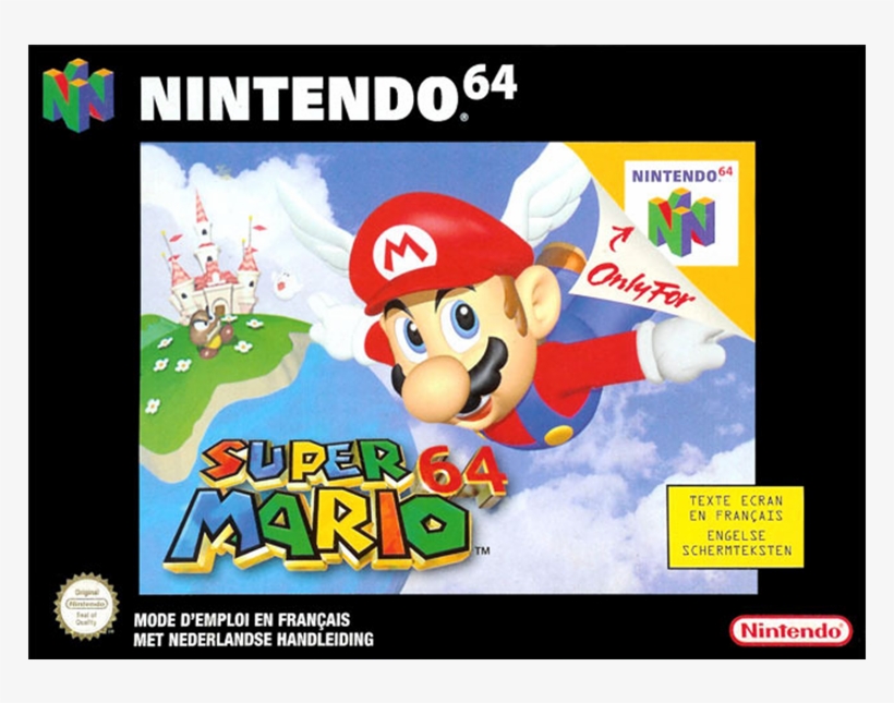 Super Mario 64 Boxed, transparent png #8241081