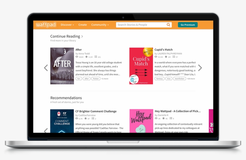 Wattpad Und Bavaria Fiction Kooperieren - Wattpad Website, transparent png #8241785