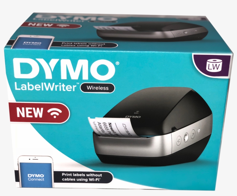 Dymo Labelwriter Wireless Labeller Printer In Black - Icon, transparent png #8242256