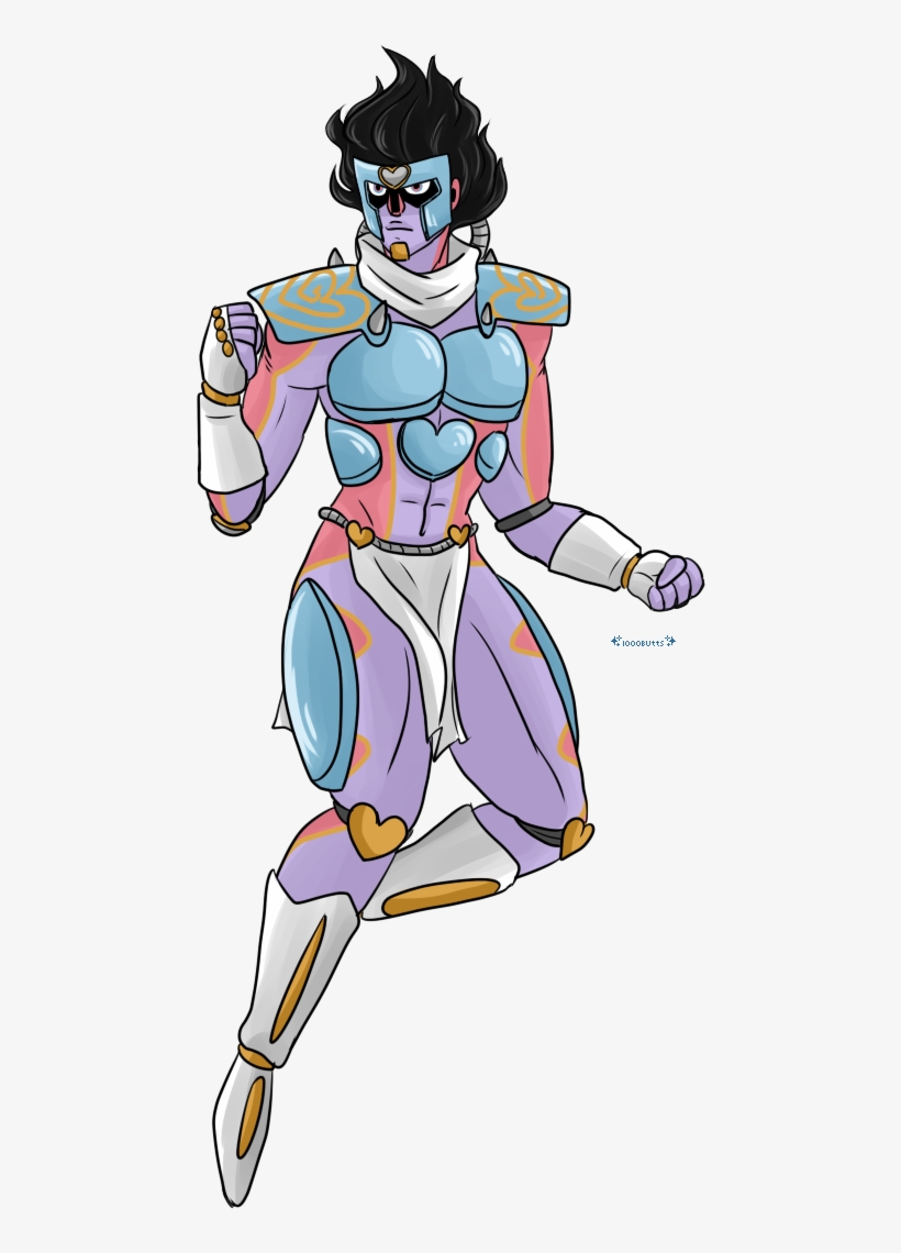 Crazy Diamond X Star Platinum - Star Platinum And Crazy Diamond Clipart,  transparent png image