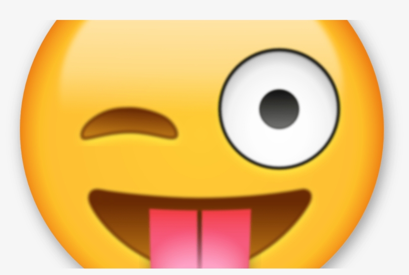 Iphone Emojis Gigantes2 Seasons Fall Pinterest Emoji, - Wink Tongue Emoji Png, transparent png #8242921