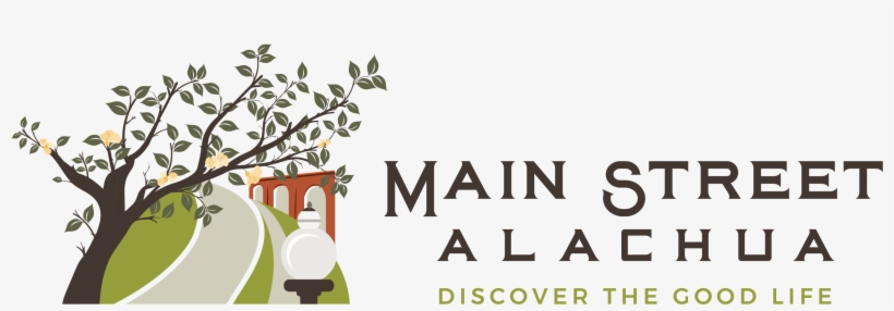 Main Street Alachua, Also Known As The Historic Downtown - Graphic Design, transparent png #8243018